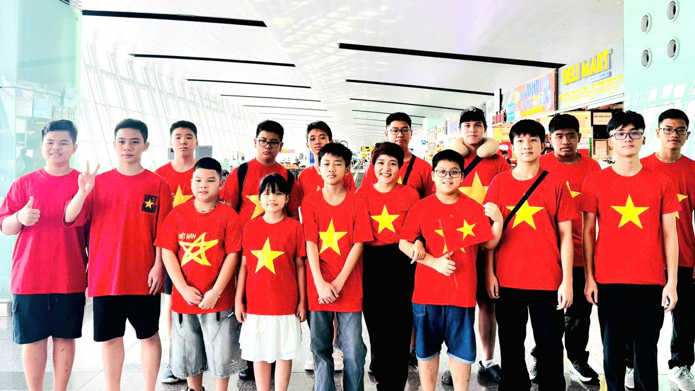 Đoàn học sinh Việt Nam dự Vòng Chung kết Quốc tế AIMO 2025 diễn ra tại Nhật Bản. thinhta.jpg
