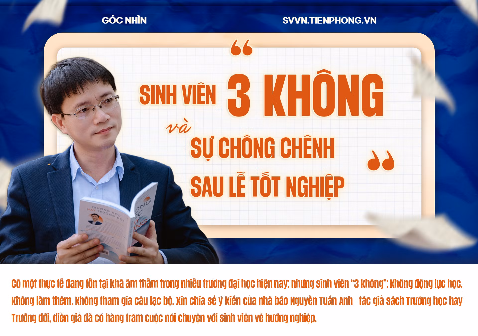 Sinh viên '3 không' và sự chông chênh sau lễ tốt nghiệp