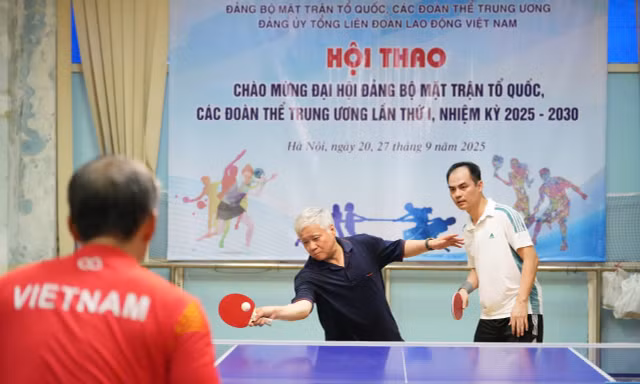 Bế mạc Hội thao chào mừng Đại hội Đảng bộ MTTQ, các đoàn thể Trung ương