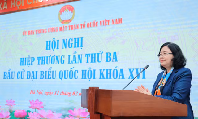 Thống nhất lập danh sách 217 người của cơ quan, tổ chức ở Trung ương ứng cử đại biểu Quốc hội