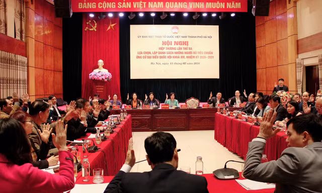 Hà Nội: Có 13 người xin rút hồ sơ ứng cử đại biểu Quốc hội khóa XVI