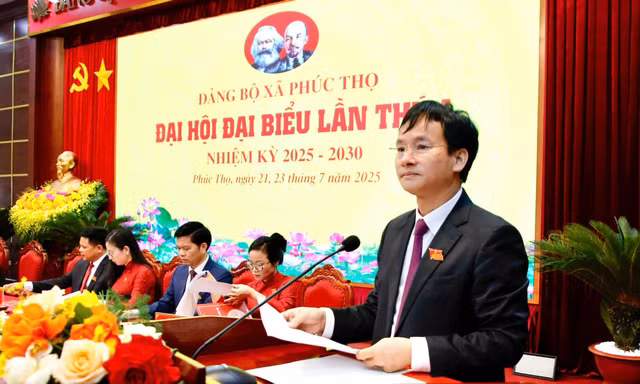 Chỉ định ông Nguyễn Doãn Hoàn làm Bí thư Đảng ủy xã Phúc Thọ