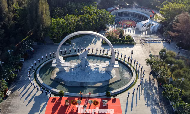 Từ Tượng đài tưởng niệm Chiến sĩ Gạc Ma, những vòng tròn nhân lên lòng yêu nước