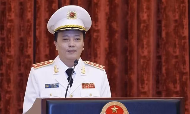 Thứ trưởng Bộ Công an Đặng Hồng Đức được thăng cấp bậc hàm Thượng tướng