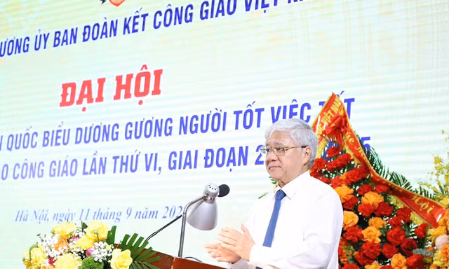 Đồng bào công giáo chung sức, đồng lòng xây dựng, phát triển đất nước