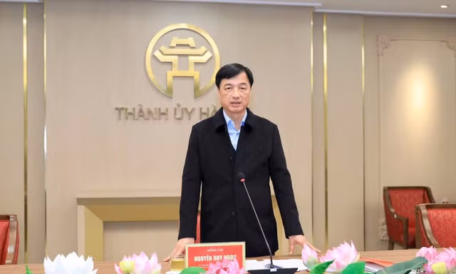 Bí thư Thành ủy Hà Nội: Rà soát các dự án chậm triển khai, có nguy cơ gây lãng phí, tiêu cực