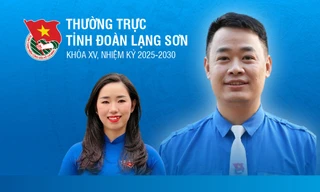 Anh Đoàn Thành Công giữ chức Bí thư Tỉnh Đoàn Lạng Sơn khóa XV