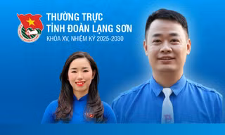 Anh Đoàn Thành Công giữ chức Bí thư Tỉnh Đoàn Lạng Sơn khóa XV