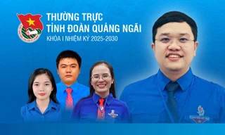 Thường trực Tỉnh Đoàn Quảng Ngãi khóa I, nhiệm kỳ 2025-2030