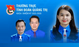 Thường trực Tỉnh Đoàn Quảng Trị khóa 1, nhiệm kỳ 2025-2030