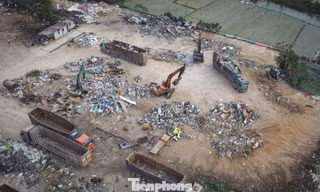 Cưỡng chế loạt công trình 'xẻ thịt' 4,3ha đất nông nghiệp tại Đại Mỗ