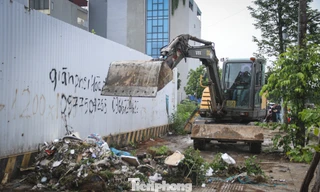 Xoá các 'điểm đen' rác thải tại phường Dương Nội