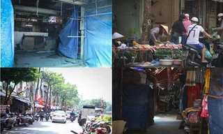 Chợ tiền tỷ phủ bụi, tiểu thương tràn ra đường buôn bán