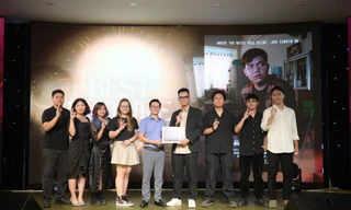 Trao giải cuộc thi làm phim ngắn của học sinh THPT