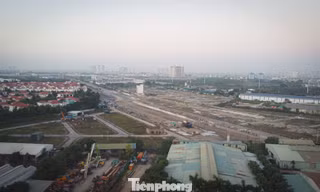 Công trường Vành đai 3,5 nhộn nhịp, dự án bước vào giai đoạn nước rút
