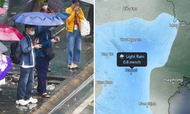 Hà Nội mưa đến bao giờ do ảnh hưởng hoàn lưu bão số 13, hôm nào nắng trở lại?