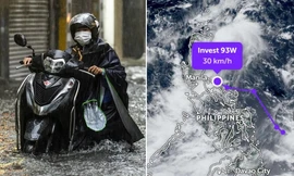 Vùng áp thấp gần Philippines có thể vào Biển Đông ngày mai, liệu có mạnh lên?