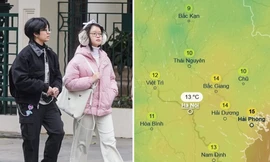 Miền Bắc lại sắp đón không khí lạnh tăng cường, Hà Nội giảm nhiệt nữa không?