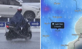 Thời tiết Hà Nội tăng oi nóng trước khi thay đổi, dự báo sẽ mưa từ tối mai