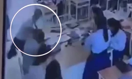 Thái Lan: Học sinh tấn công giáo viên vì bài thi "chỉ" được 9 điểm, gây phẫn nộ