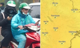 Không khí lạnh tăng cường: Ngày mai Hà Nội có thể mưa, trời có rét hơn không?