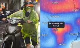Bão số 11 có thể quét qua những tỉnh nào ở miền Bắc, Hà Nội mưa lớn nhất khi nào?