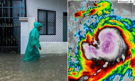 Bão số 5 Kajiki có nhiệt độ đỉnh mây -86 độ C, cho thấy gì về sức mạnh của bão?