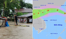 Hình ảnh ngập lụt ở Philippines do ảnh hưởng của bão Wipha dù bão không đổ bộ