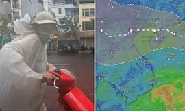 Áp thấp nhiệt đới gần Biển Đông sắp thành bão, dự báo có thể đi qua Hà Nội