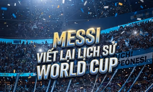 TP NOW: Messi vừa làm điều chưa từng có sau 60 năm lịch sử World Cup