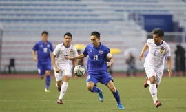 Phải rất vất vả, U22 Thái Lan mới có thể đánh bại được U22 Lào.