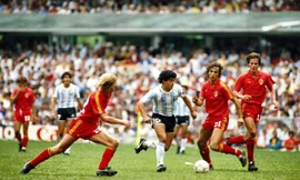 Maradona tại World Cup 1986.