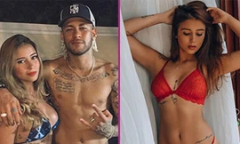 Neymar và bạn gái mới.