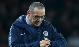 HLV Sarri đang có nguy cơ bị Chelsea bị sa thải.