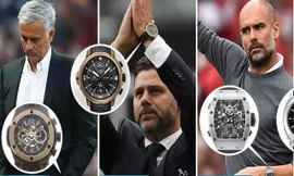 Các HLV Premier League xuất hiện với những chiếc đồng hồ siêu sang.