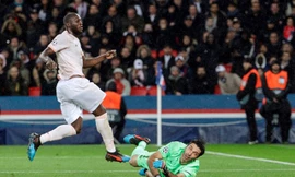 Buffon đã mắc sai lầm lớn giúp M.U có được bàn thắng thứ 2 trong trận lượt về vòng 1/8 Champions League.