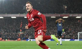 VIDEO: Shaqiri lập cú đúp, Liverpool ‘chôn vùi’ M.U