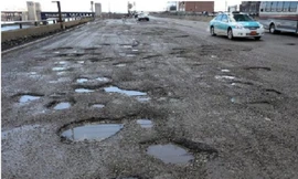 Công nghệ mới, vá ổ gà chỉ trong hai phút