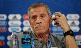 HLV Oscar Tabarez của ĐT Uruguay đã lên tiếng chỉ trích các học trò. 