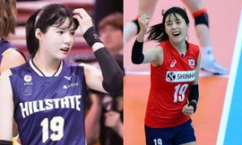 Nhan sắc của VĐV Lee Da Yeong khiến nhiều CĐV phải mê mẩn.