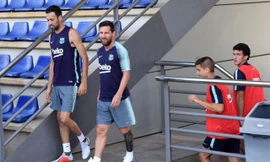 4 ngôi sao Barca trở lại tập luyện, sẵn sàng cho trận tranh Siêu cúp