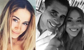 Hai bố con HLV Hierro.