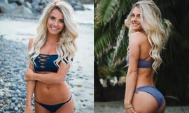 Nhan sắc ‘vạn người mê’ của bóng hồng đua xe người Mỹ