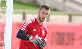 De Gea chuẩn bị gia hạn hợp đồng với M.U. Ảnh: Getty.
