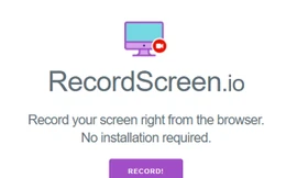 Cách quay video màn hình máy tính không cần phần mềm