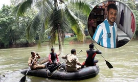 Phải mất hơn 2 ngày tìm kiếm, cảnh sát mới phát hiện được thi thể của anh Dinu Alex.