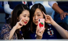 Nhan sắc ngọt ngào của bóng hồng Nhật Bản ở Asian Cup 