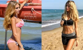 Ngắm cô bạn gái nổi tiếng của sao Juventus