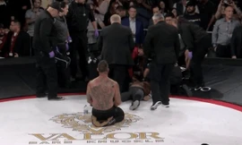 Mark Godbeer cầu nguyện cho đối thủ không xảy ra chuyện đáng tiếc gì.