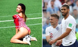 Nives Celsius vừa khẳng định cô thích tiền vệ Ruben Loftus-Cheek của ĐT Anh.